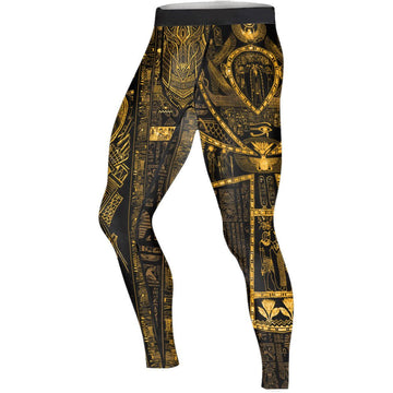 Book Of The Dead - Limited Men's Compression Leggings - BattleFitGear