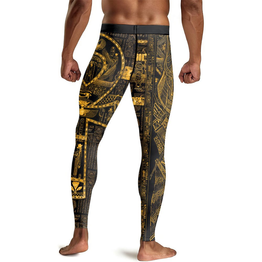 Book Of The Dead - Limited Men's Compression Leggings - BattleFitGear