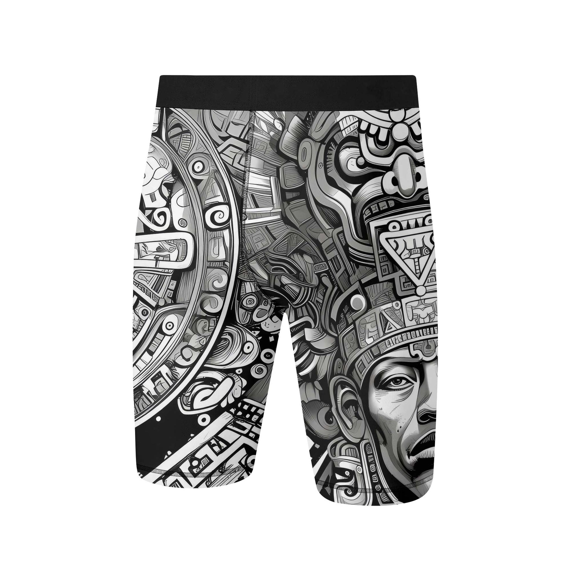 Brave Aztec Warrior Compression Shorts