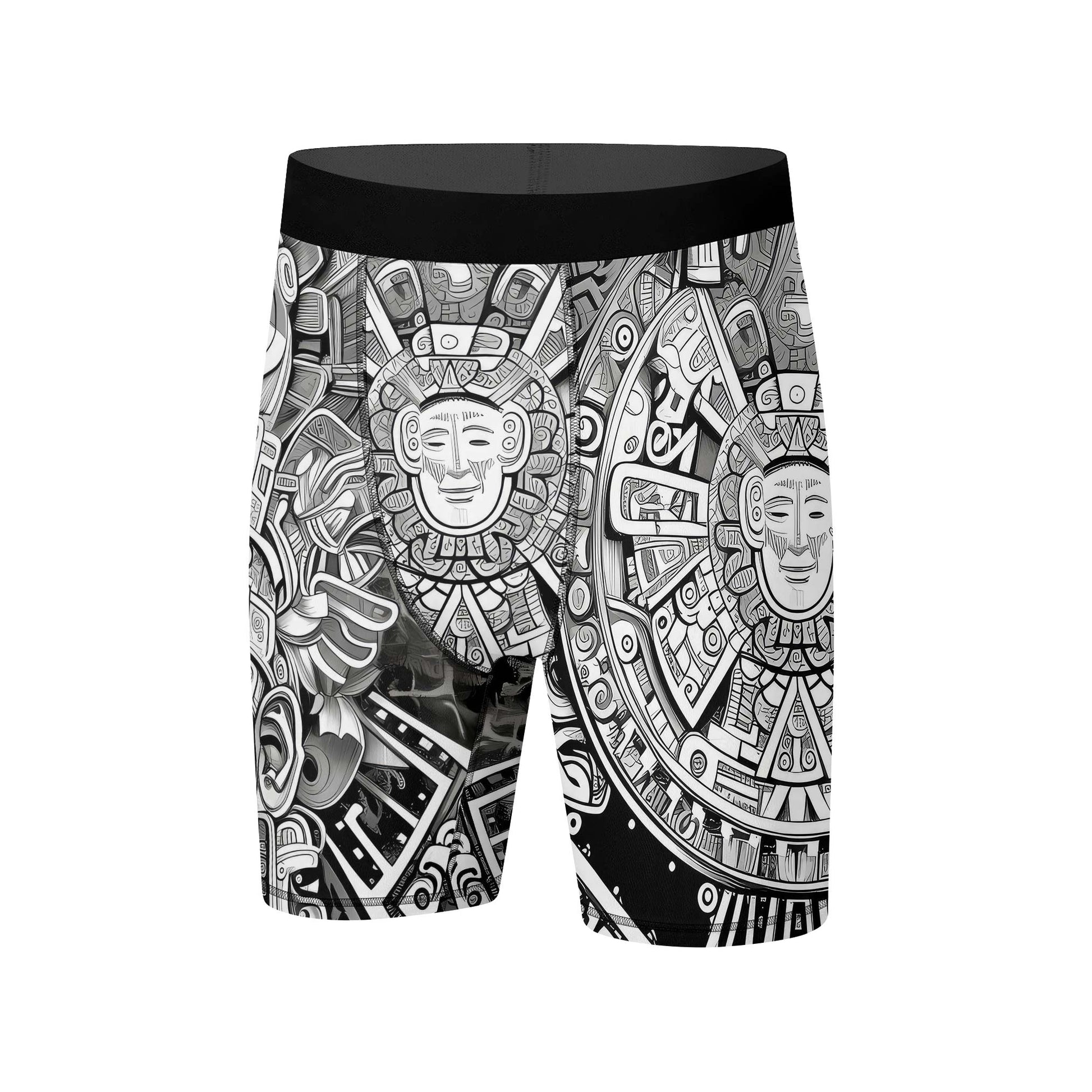 Brave Aztec Warrior Compression Shorts