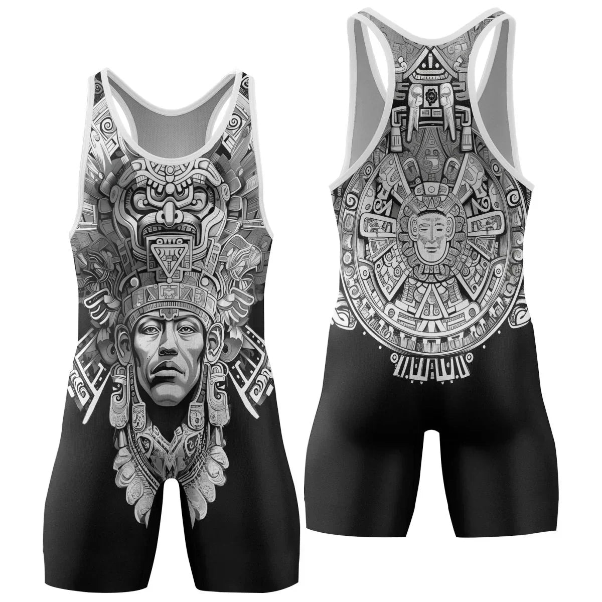 Aztec Singlets Brave Aztec Warrior Wrestling Singlets | Wrestling Singlets