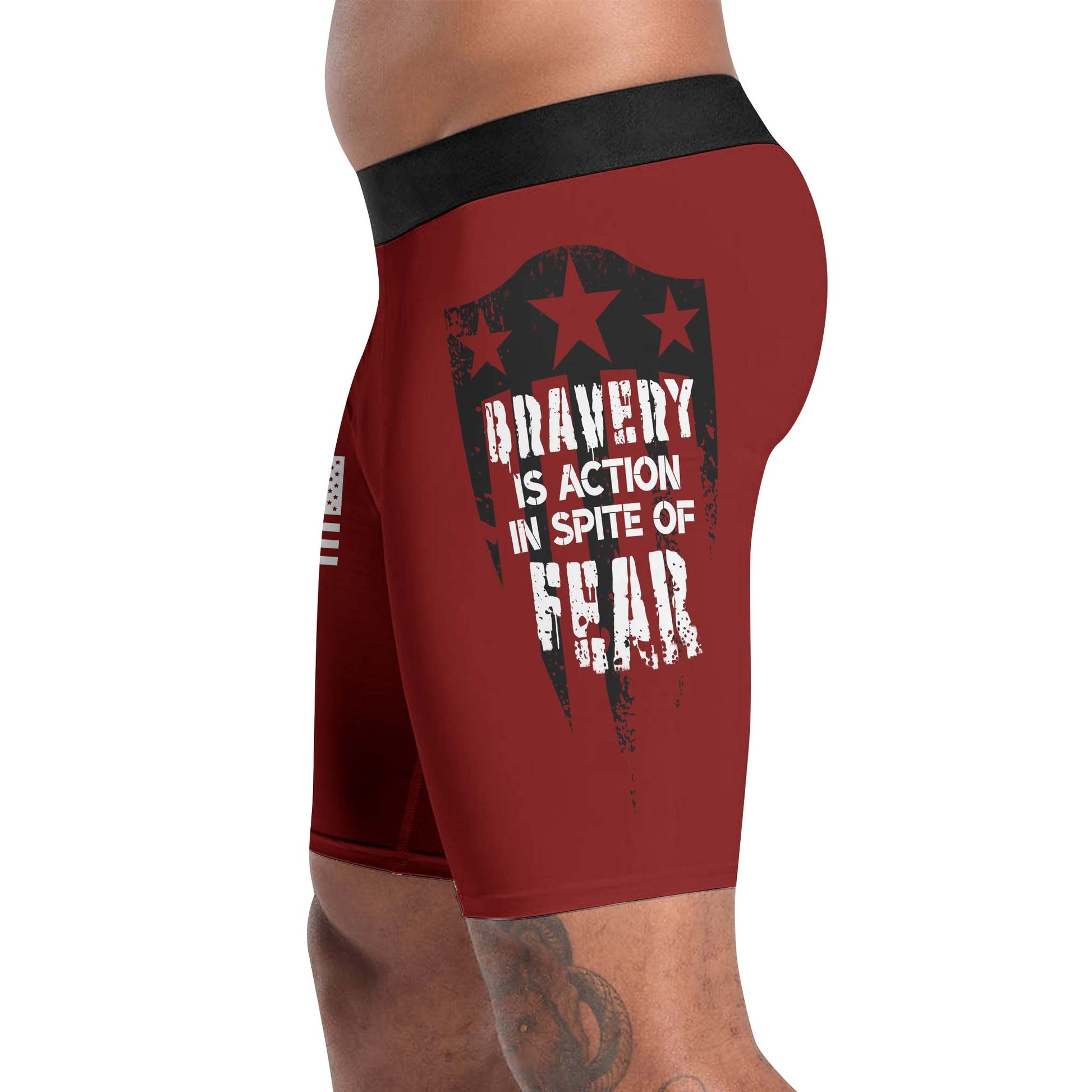 Bravery Is Action Compression Shorts
