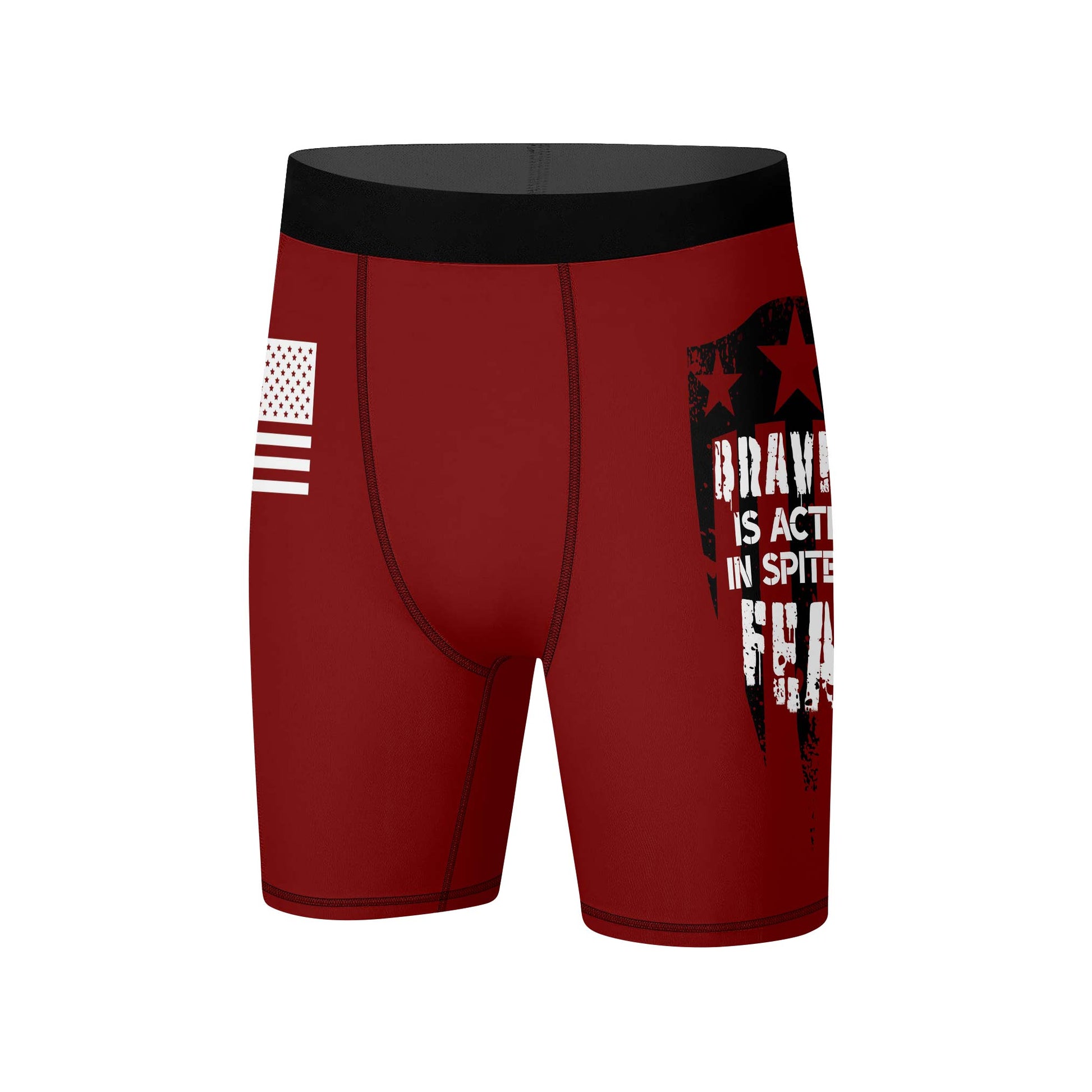 Bravery Is Action Compression Shorts
