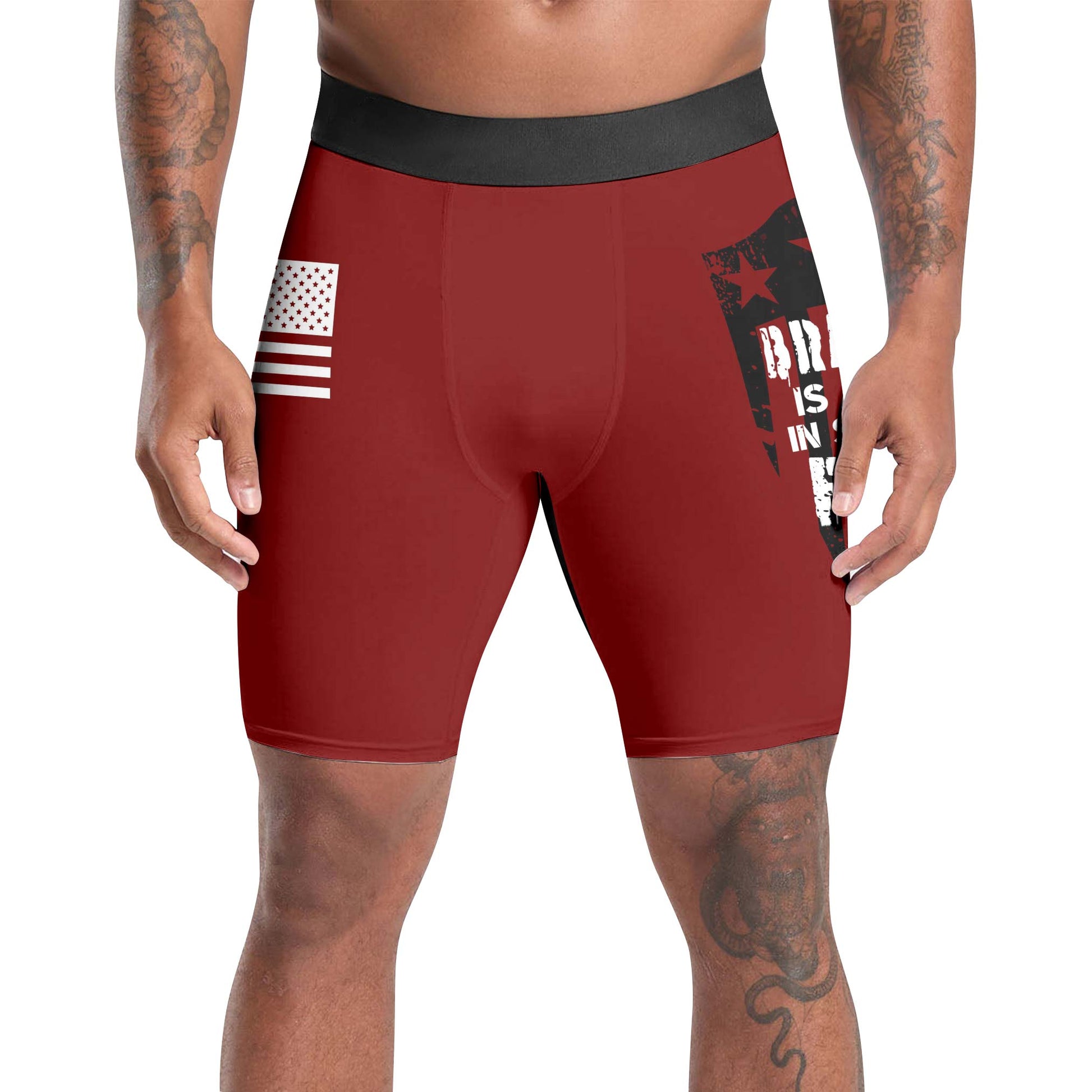 Bravery Is Action Compression Shorts