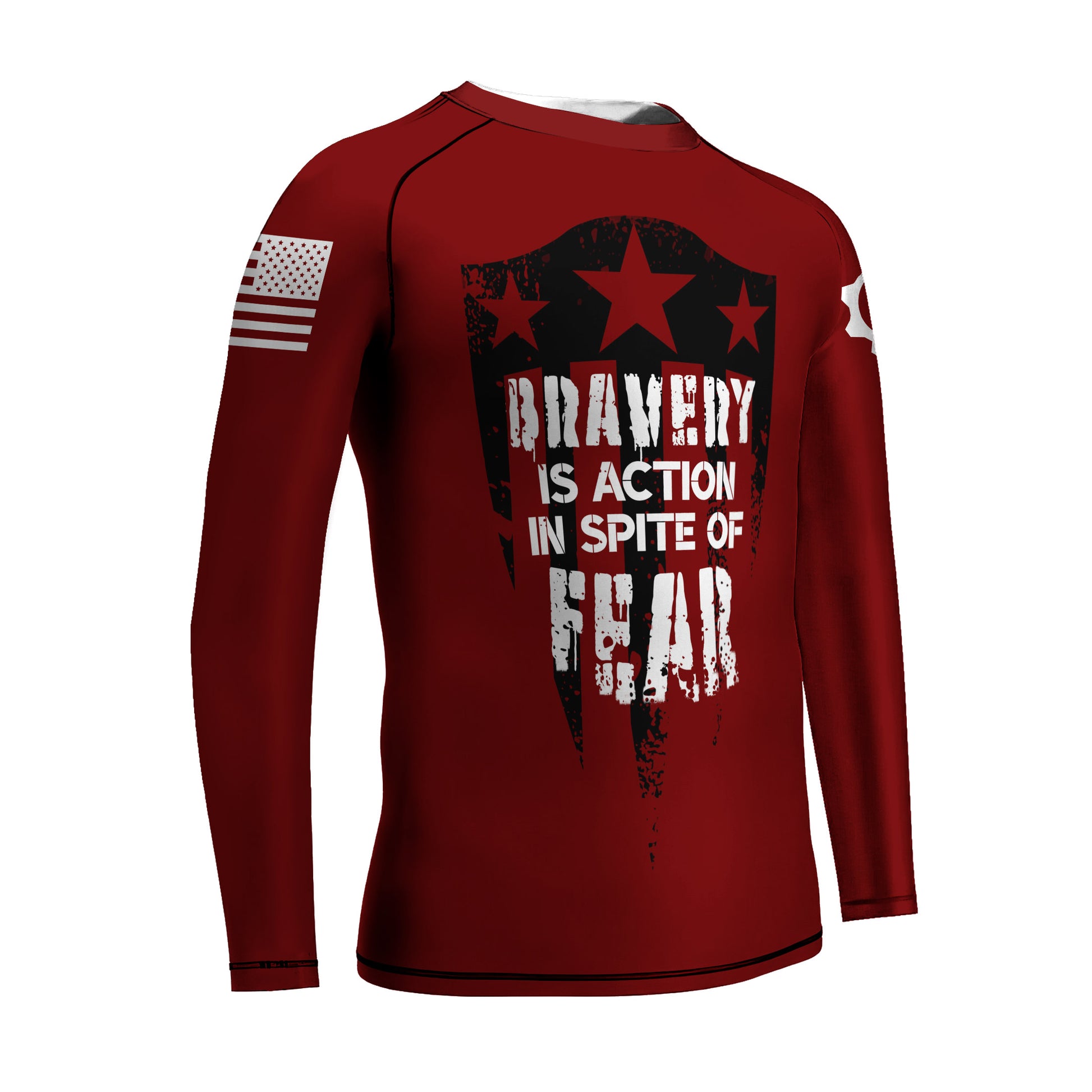 Bravery Is Action Kids Rash Guard