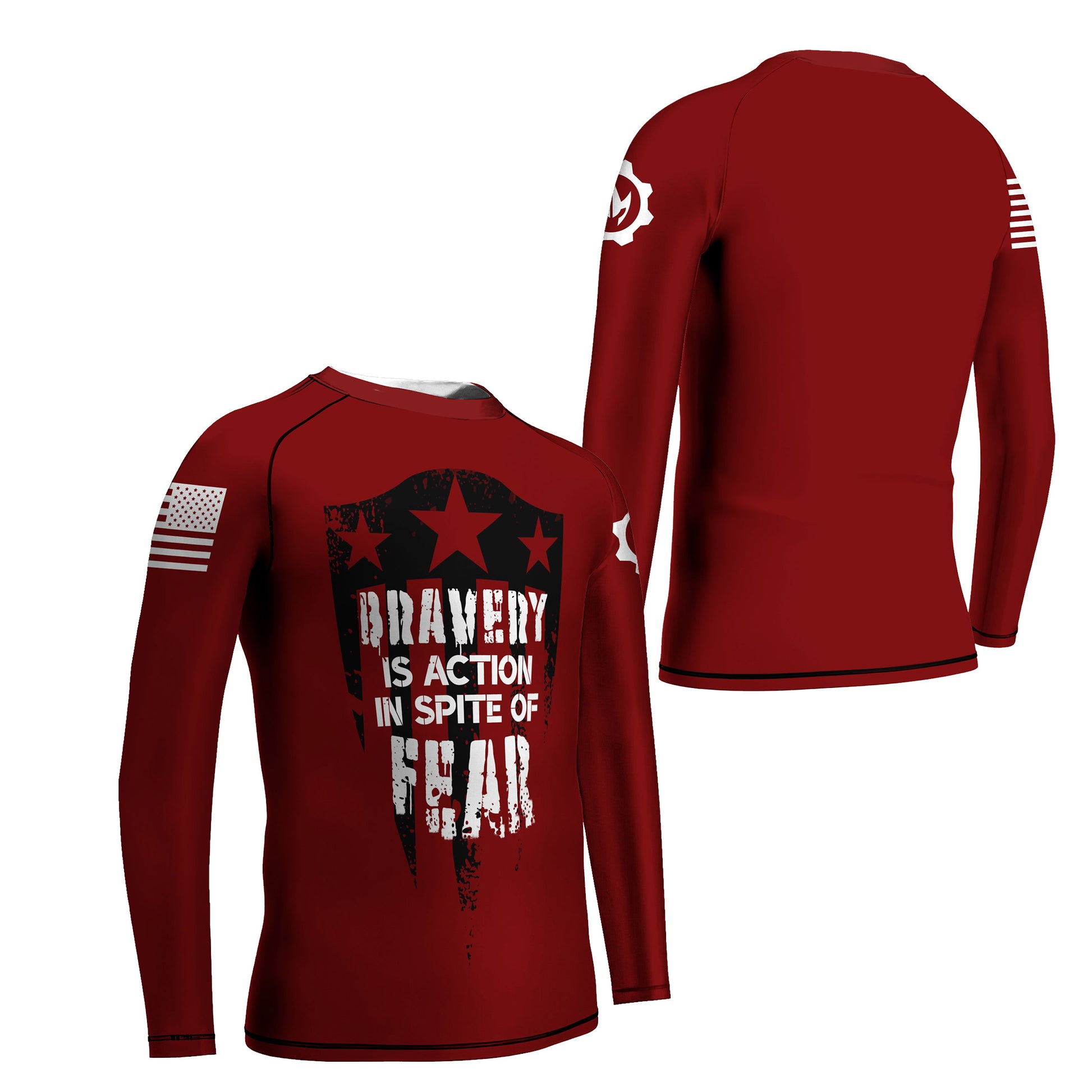 Bravery Is Action Kids Rash Guard