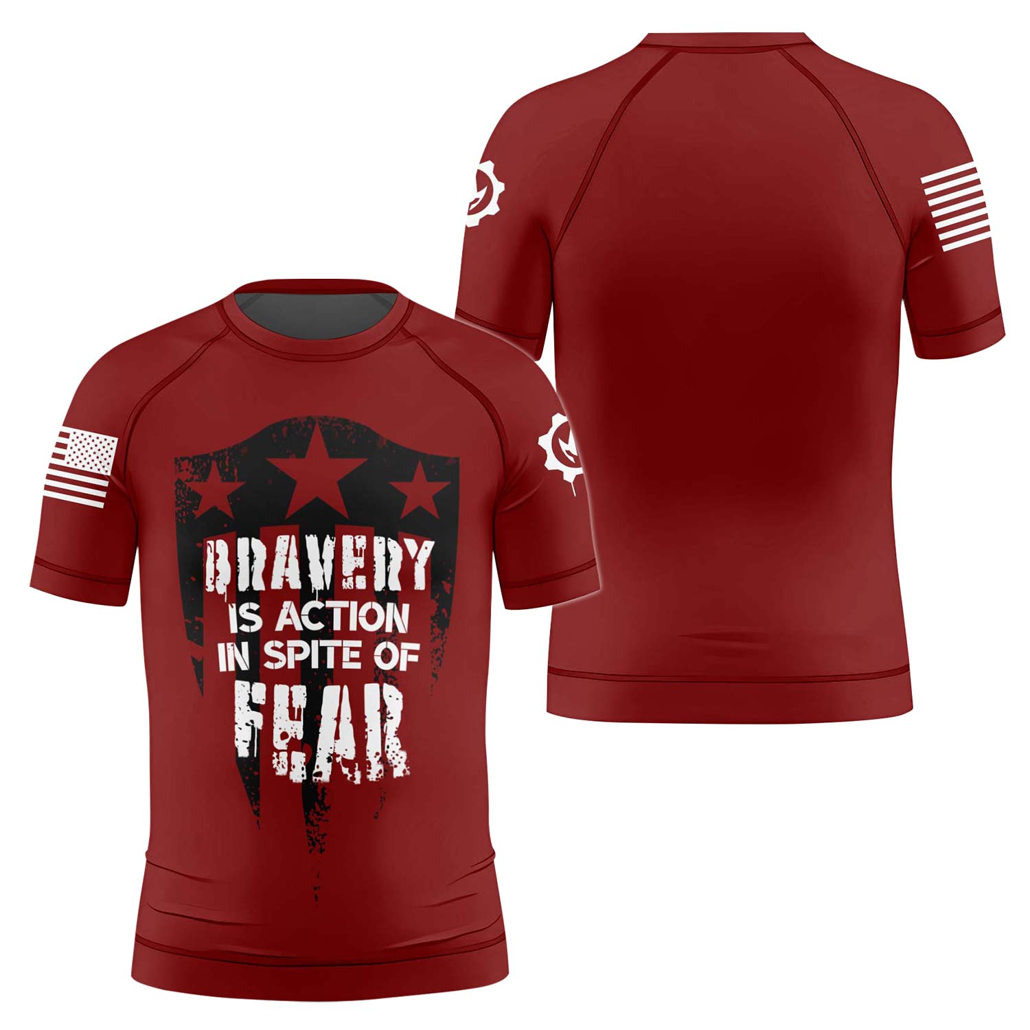 Bravery Is Action Kids Rash Guard