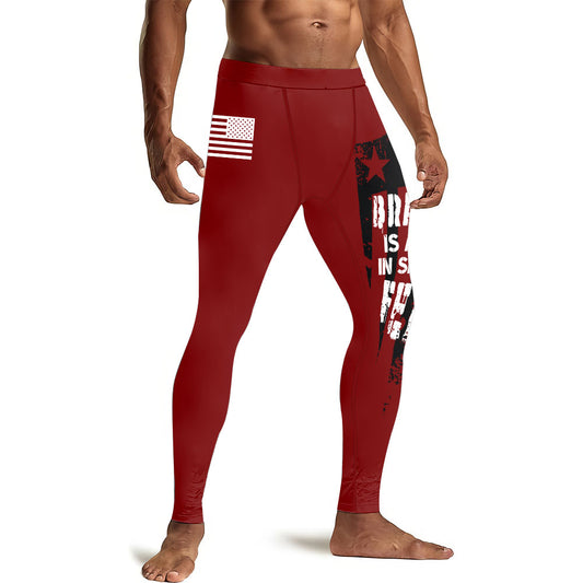 Bravery Is Action Men's Compression Leggings