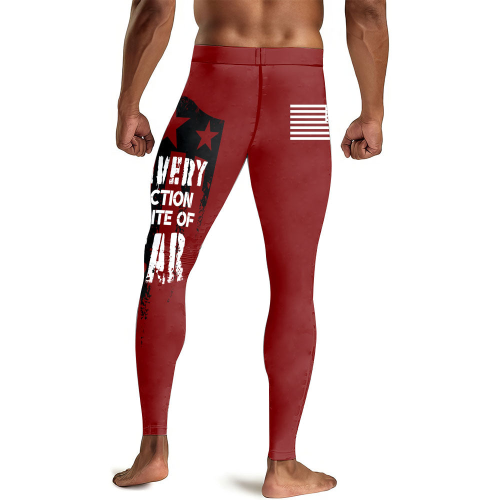 Bravery Is Action Men's Compression Leggings