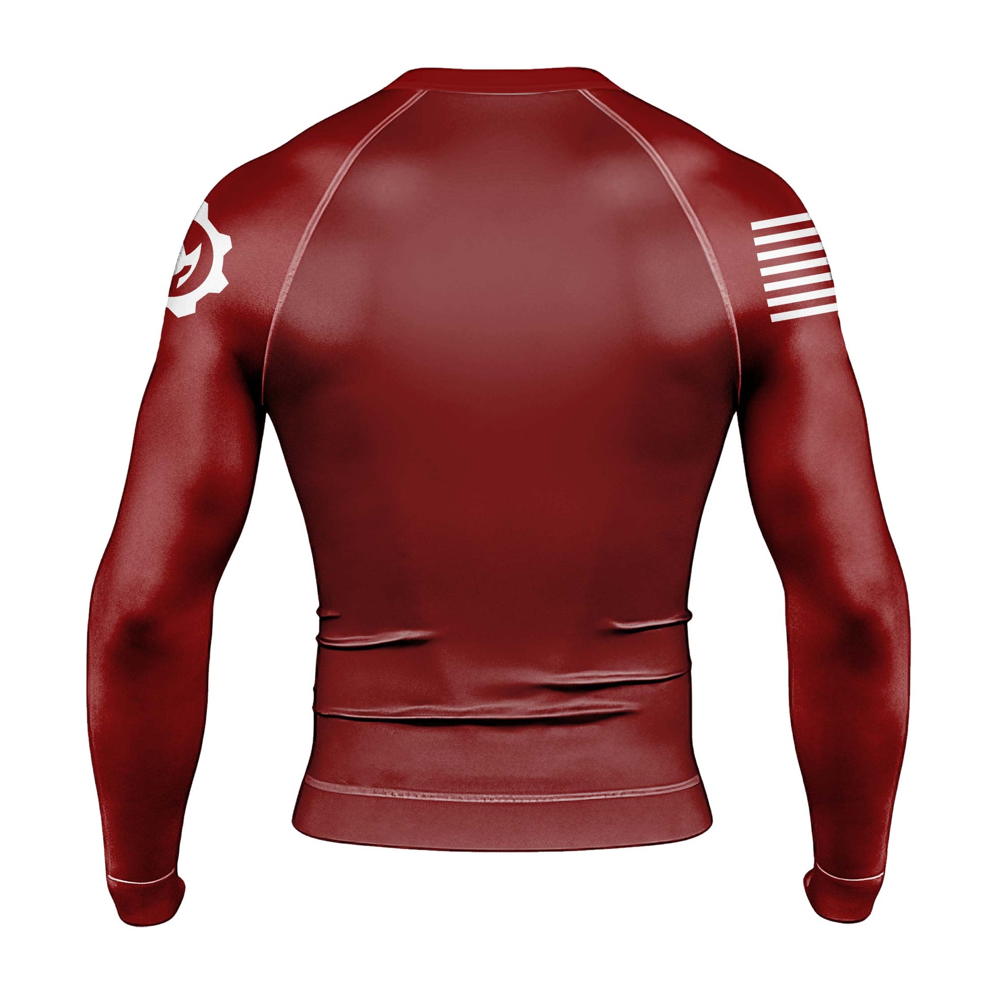 Bravery Is Action Men's Long Sleeve Rash Guard