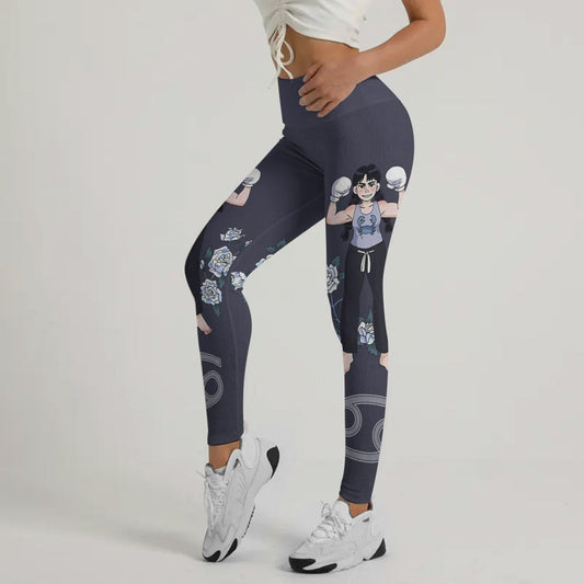 Cancer Mom Zodiac Fighter Leggings - BattleFitGear