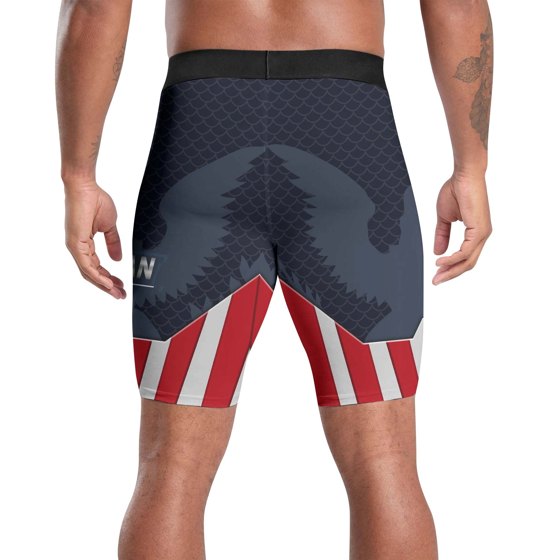 Captain American Compression Shorts