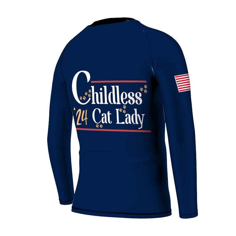 Cat Ladies For Kamala Kids Rash Guard - BattleFitGear