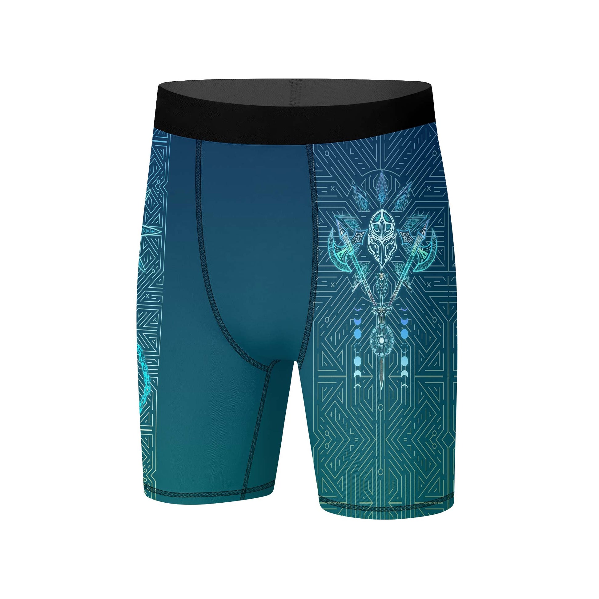 Celestial Warrior Armor Compression Shorts