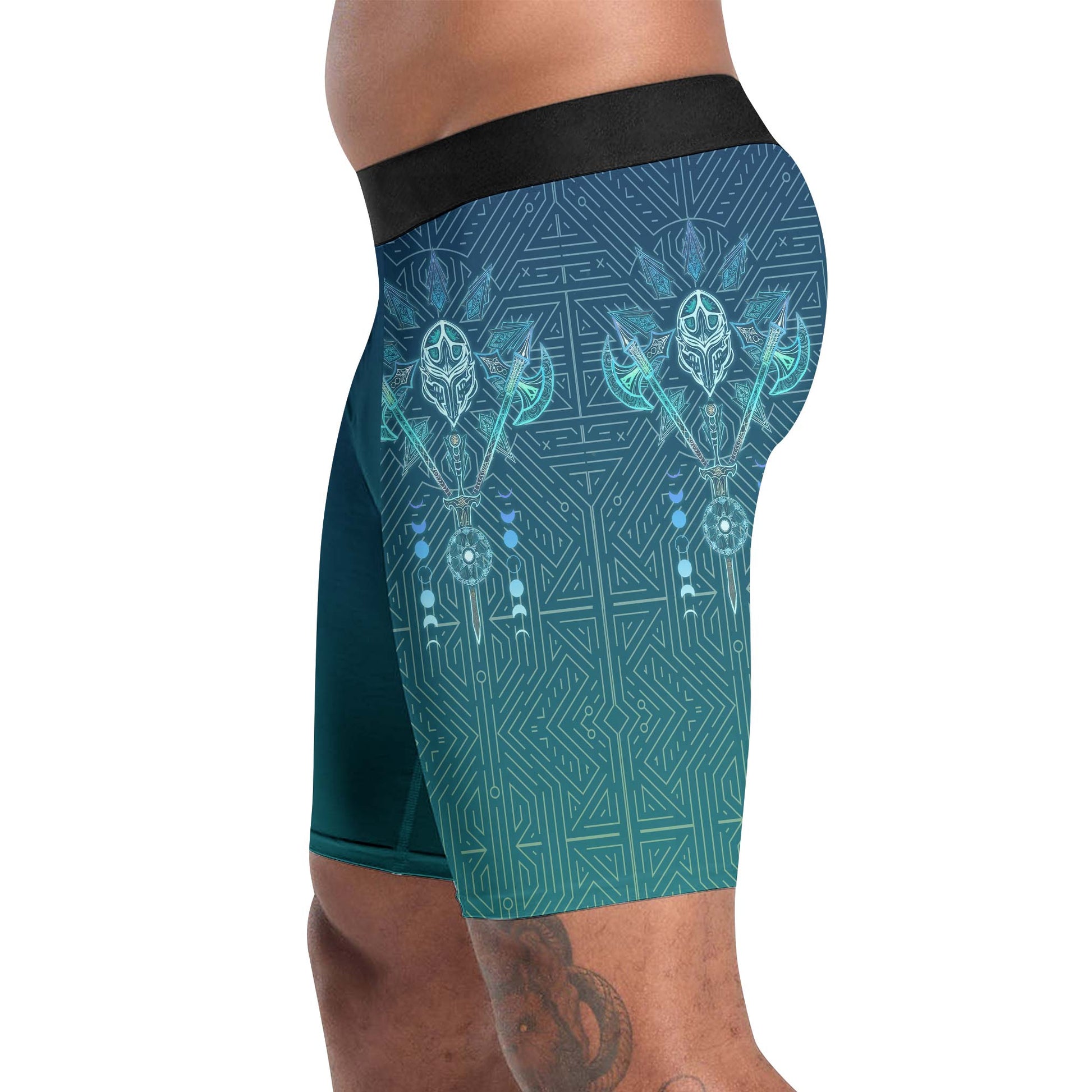 Celestial Warrior Armor Compression Shorts