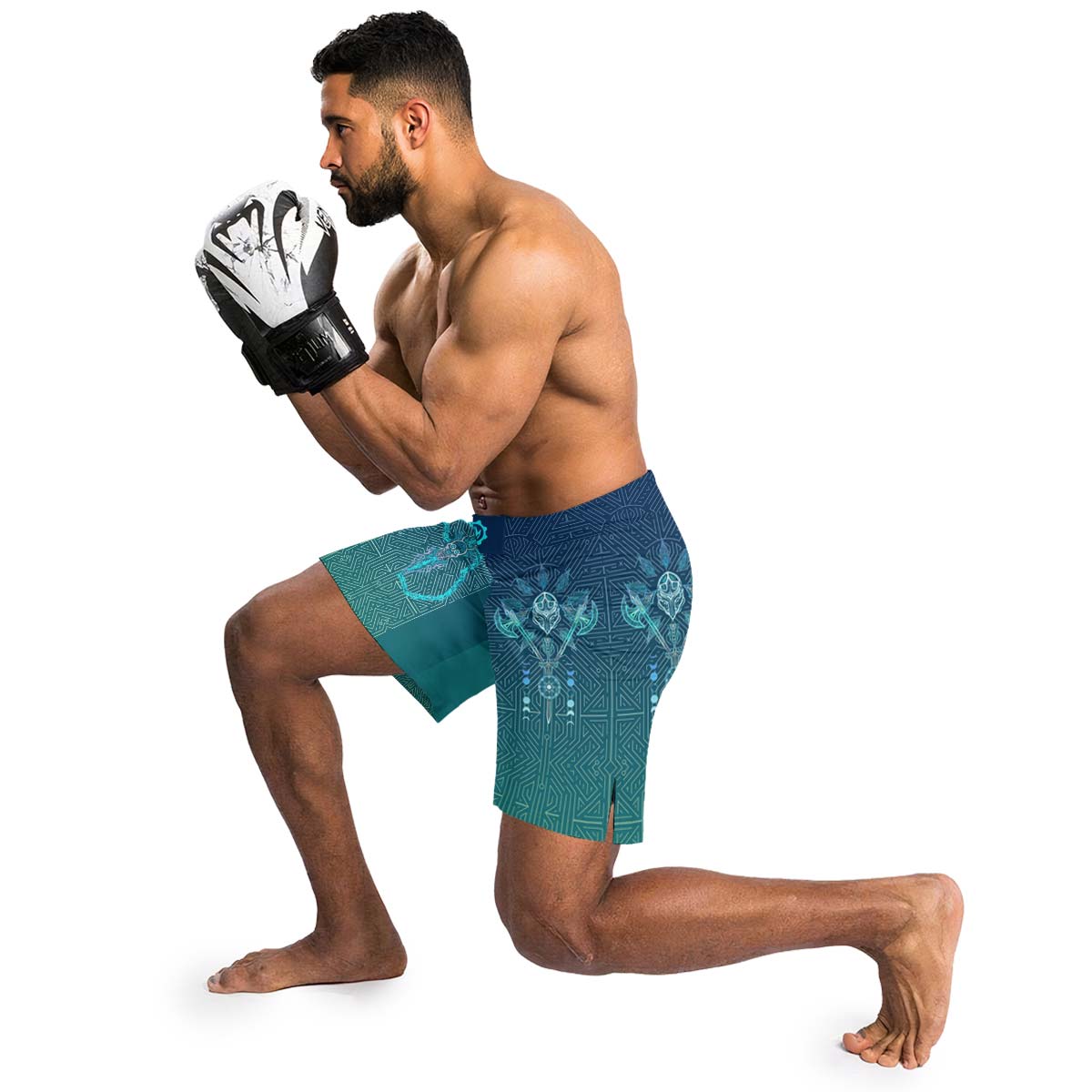 Celestial Warrior Armor Fight Shorts