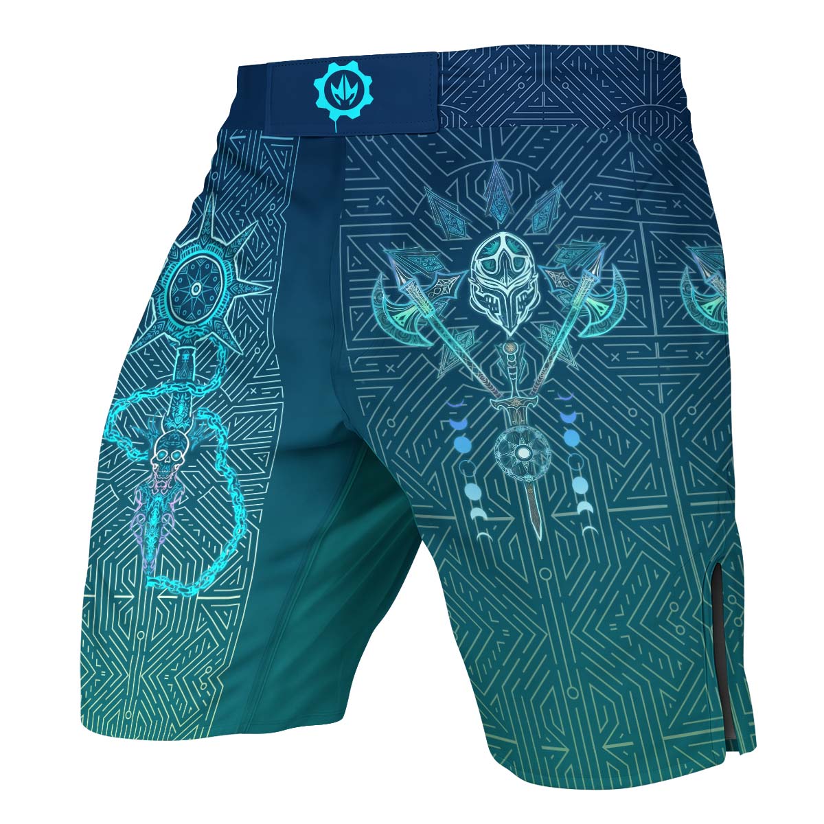 Celestial Warrior Armor Fight Shorts