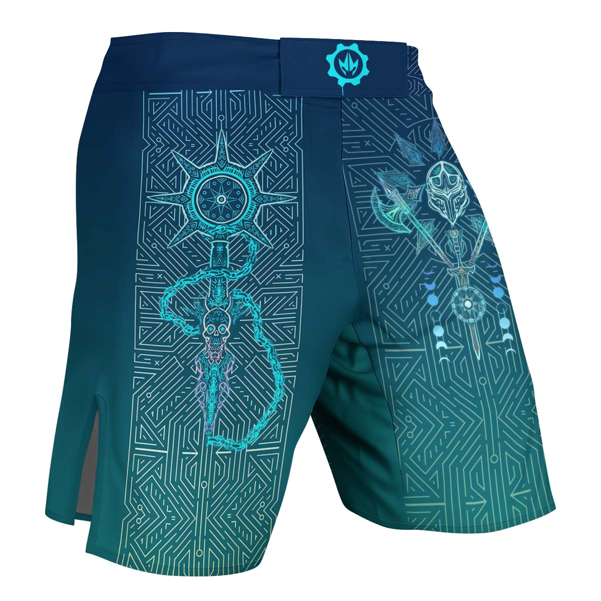 Celestial Warrior Armor Fight Shorts