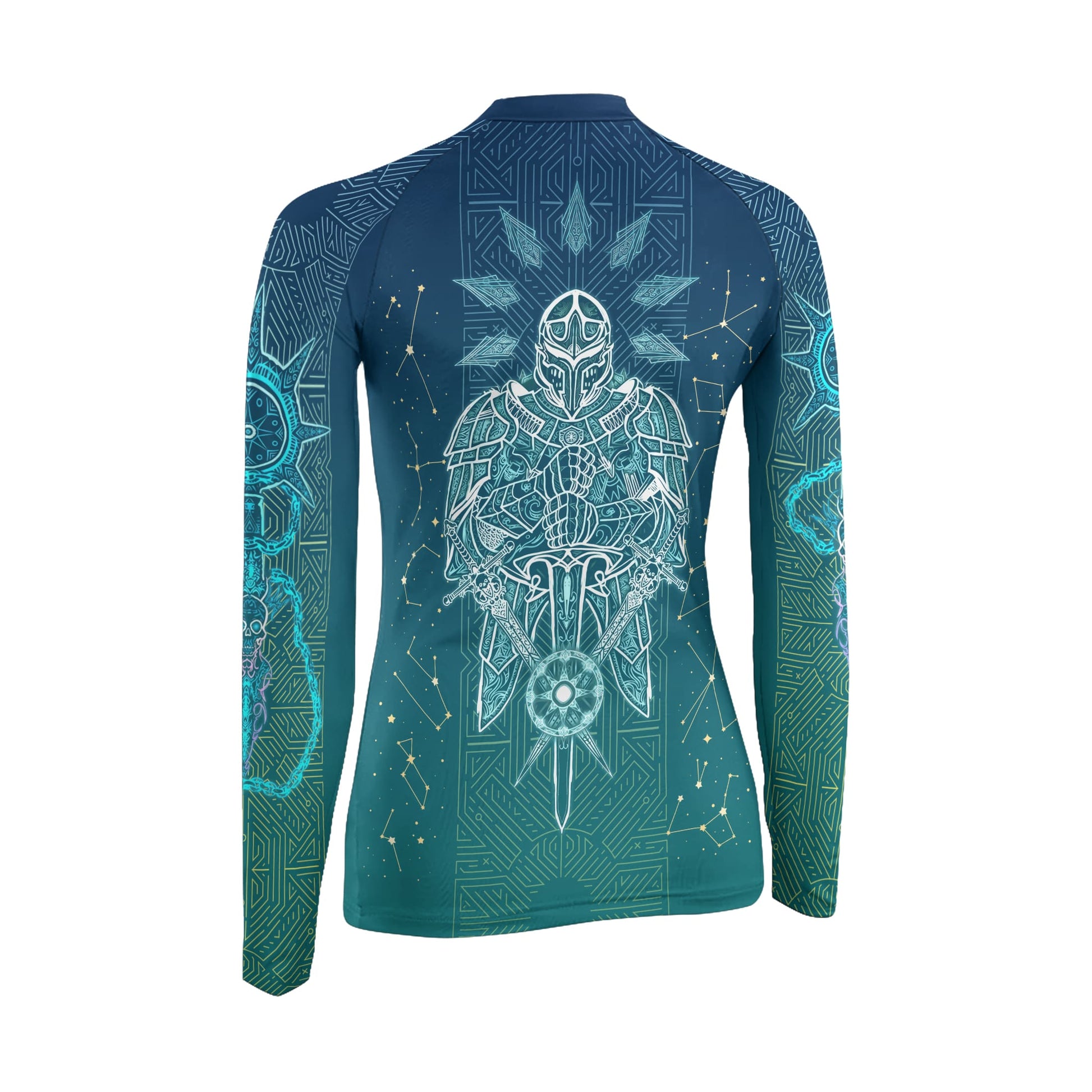 Celestial Warrior Armor Women's Long Sleeve Rash Guard