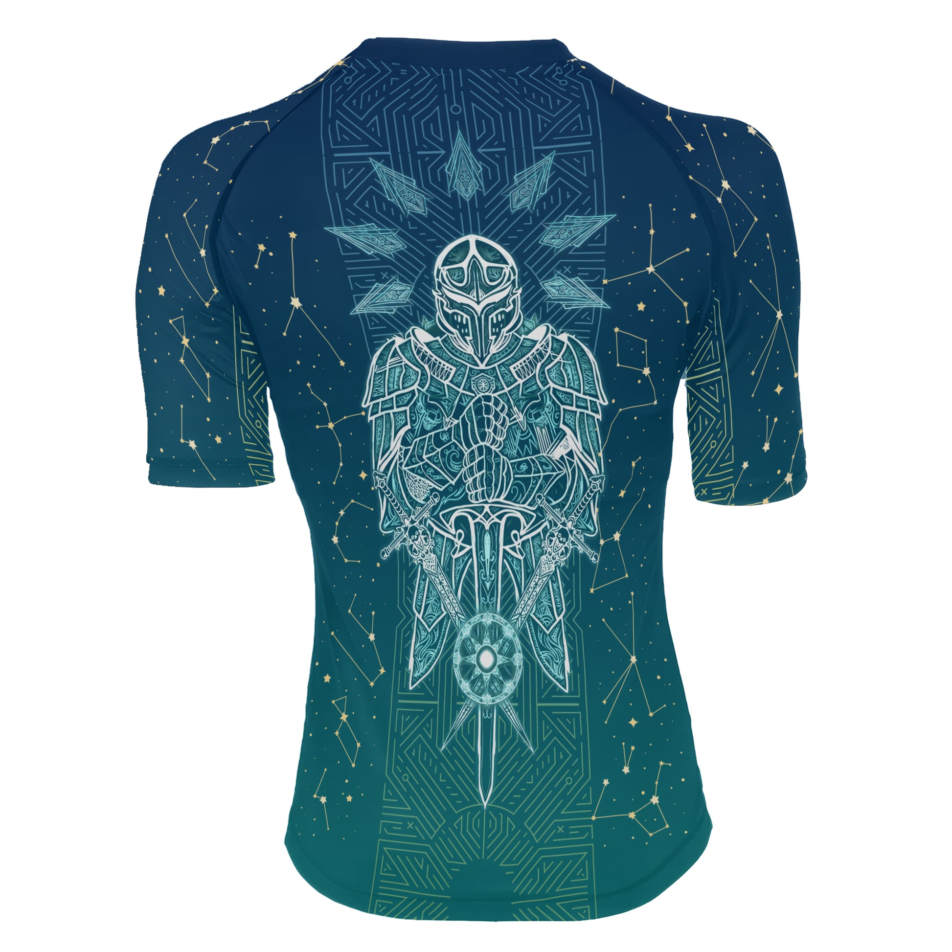 Celestial Warrior Armor Women's Short Sleeve Rash Guard