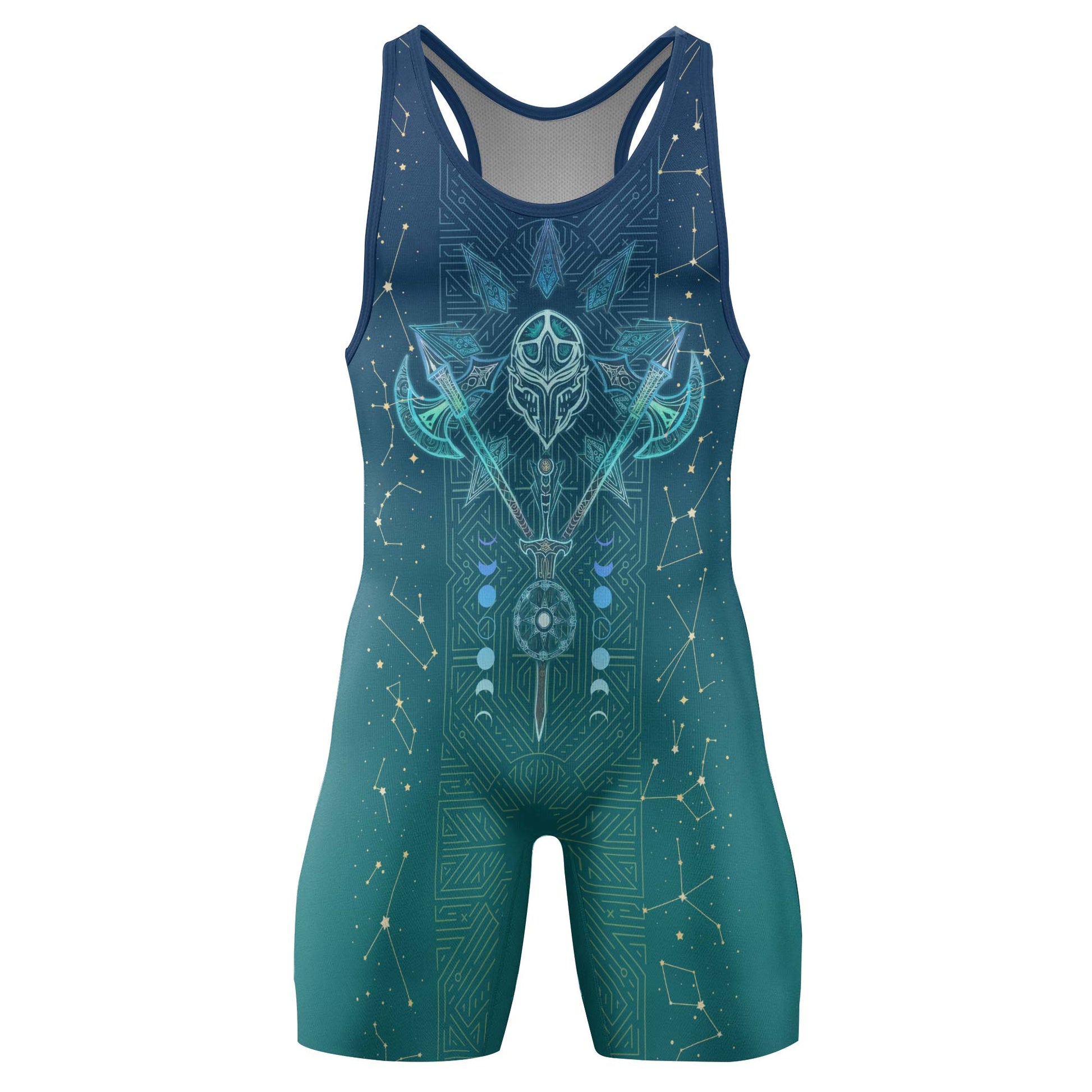 Celestial Warrior Armor Wrestling Singlets