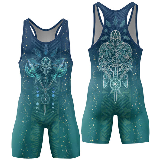Celestial Warrior Armor Wrestling Singlets