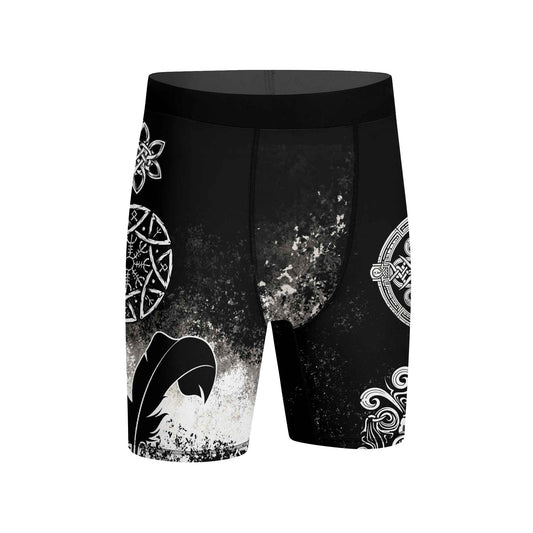 Celtic Tree of Life Compression Shorts