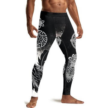 Celtic Tree of Life Men's Compression Leggings