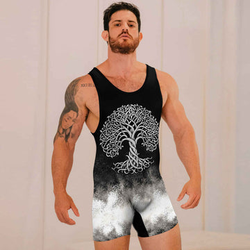 Celtic Tree of Life Wrestling Singlets