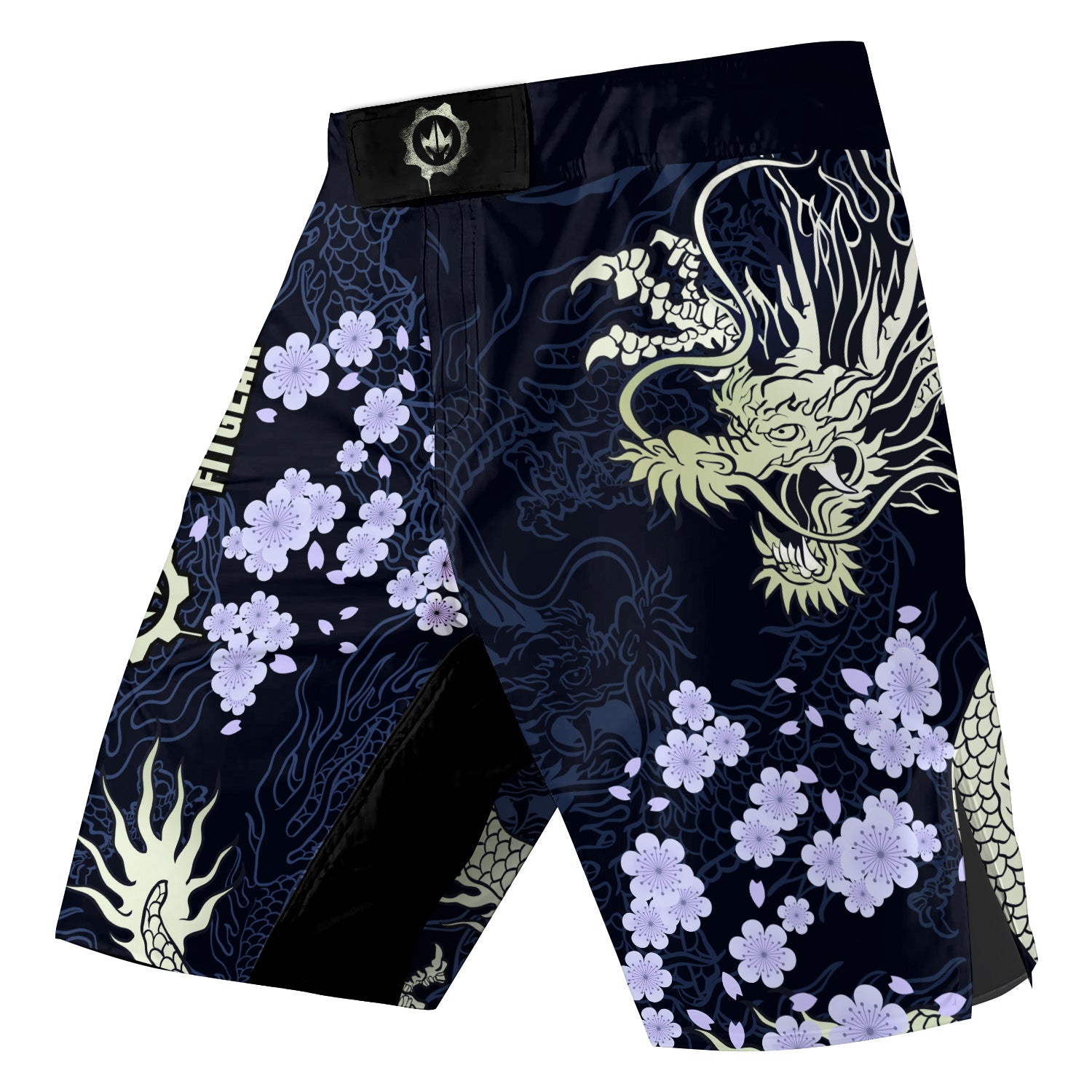 Cherry Blossom Dragon Fight Shorts