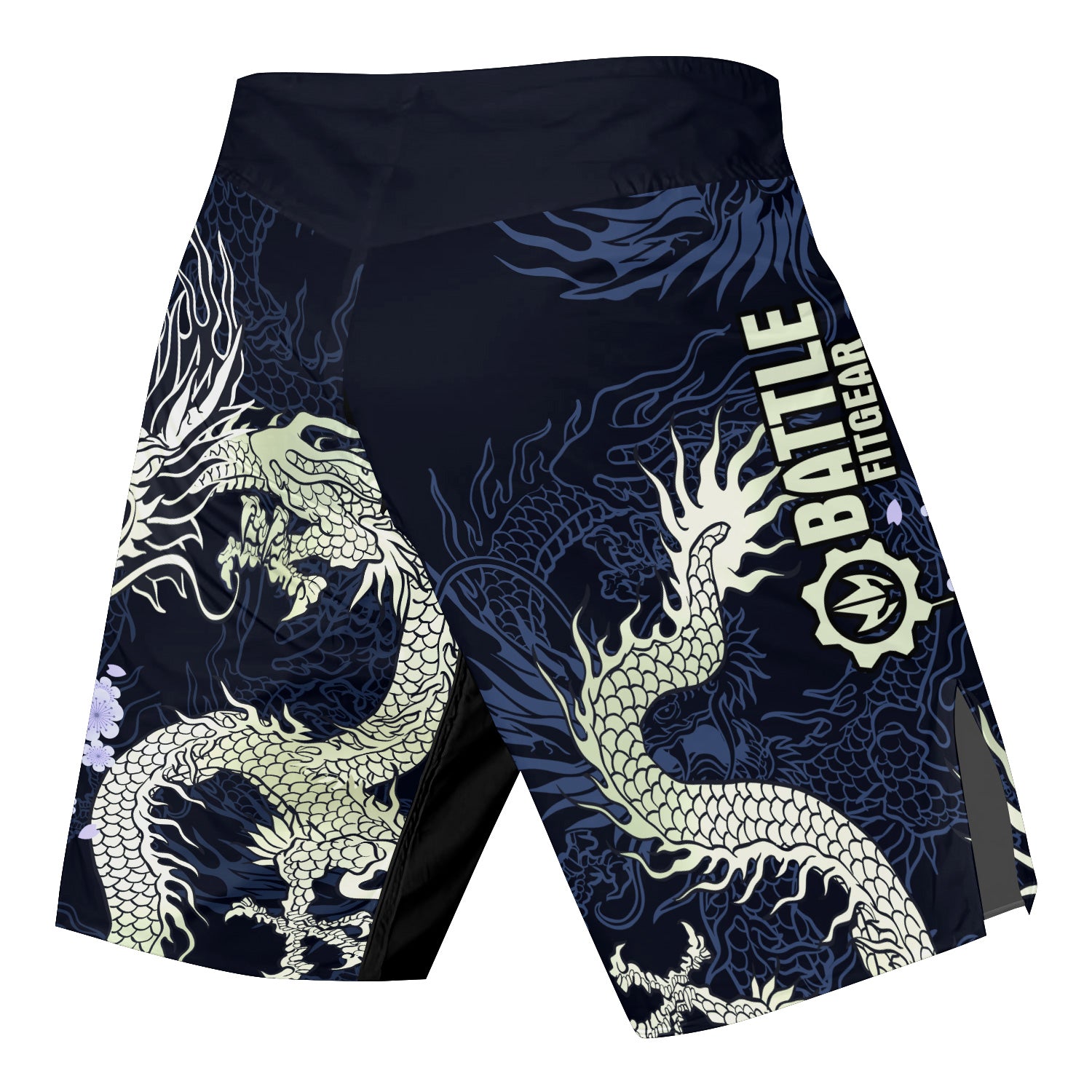 Cherry Blossom Dragon Fight Shorts