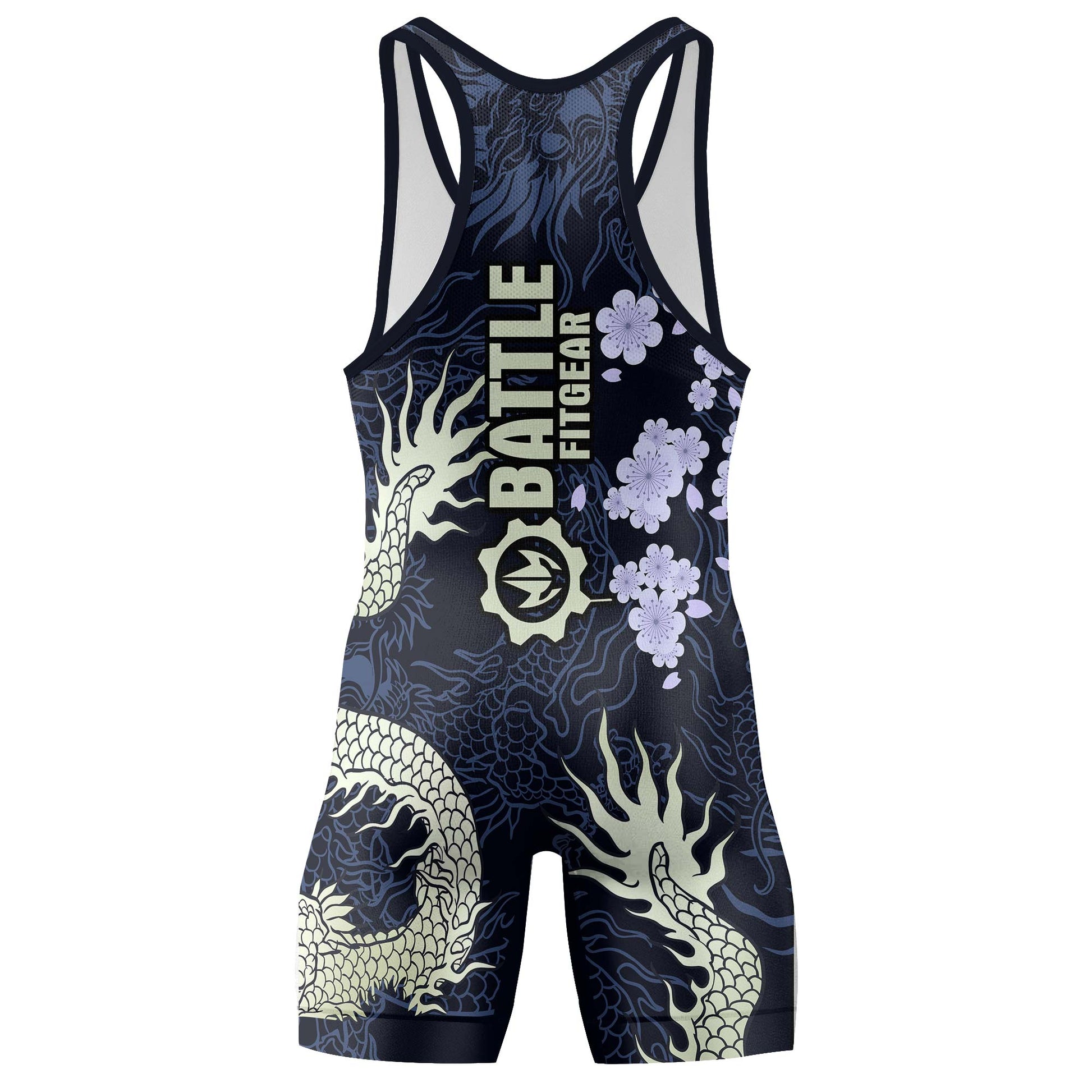 Cherry Blossom Dragon Wrestling Singlets