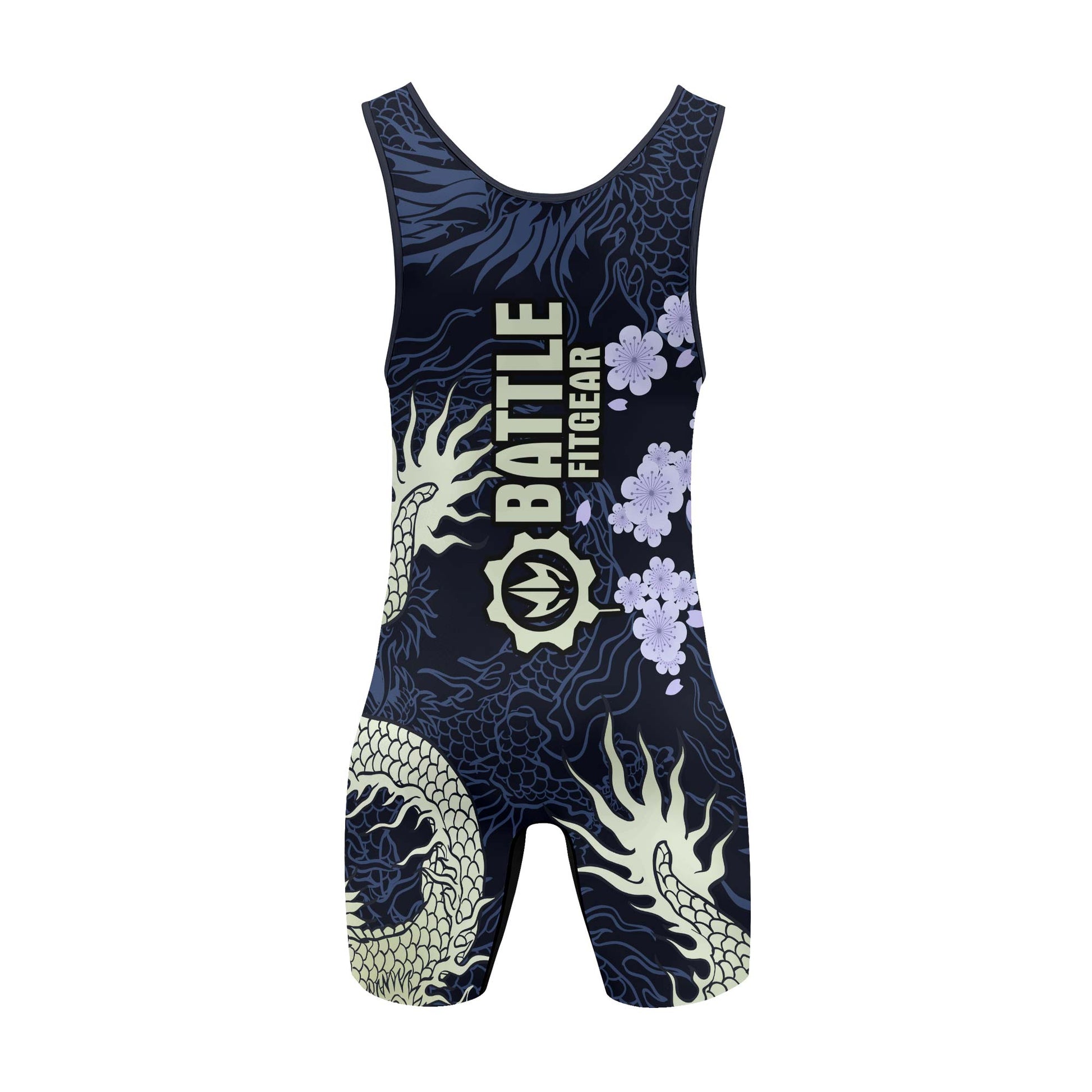 Cherry Blossom Dragon Wrestling Singlets