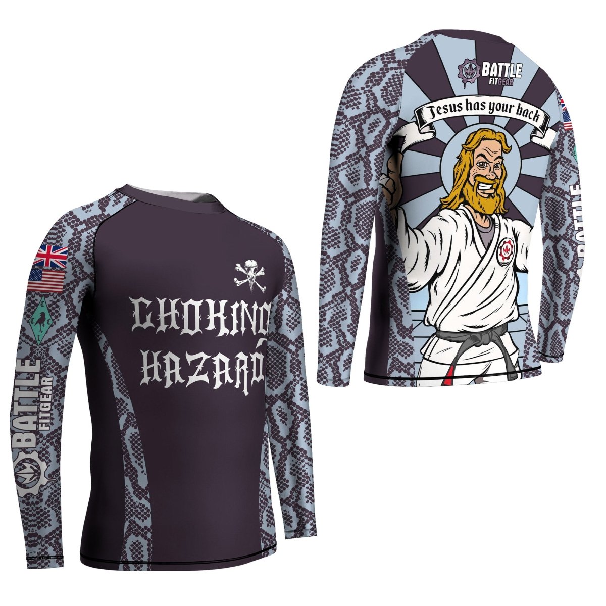 Choking Hazard Kids Rash Guard - BattleFitGear