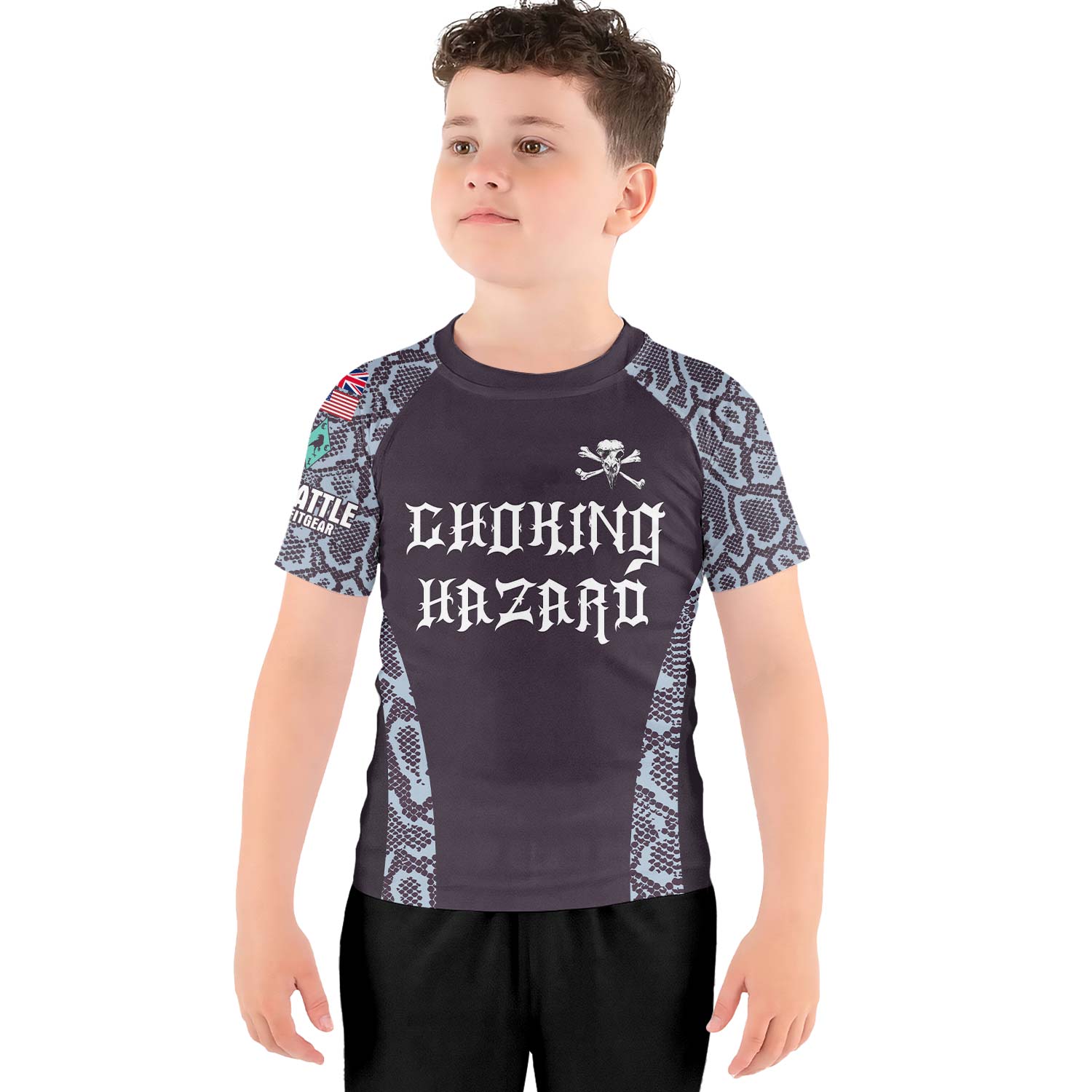 Choking Hazard Kids Rash Guard - BattleFitGear