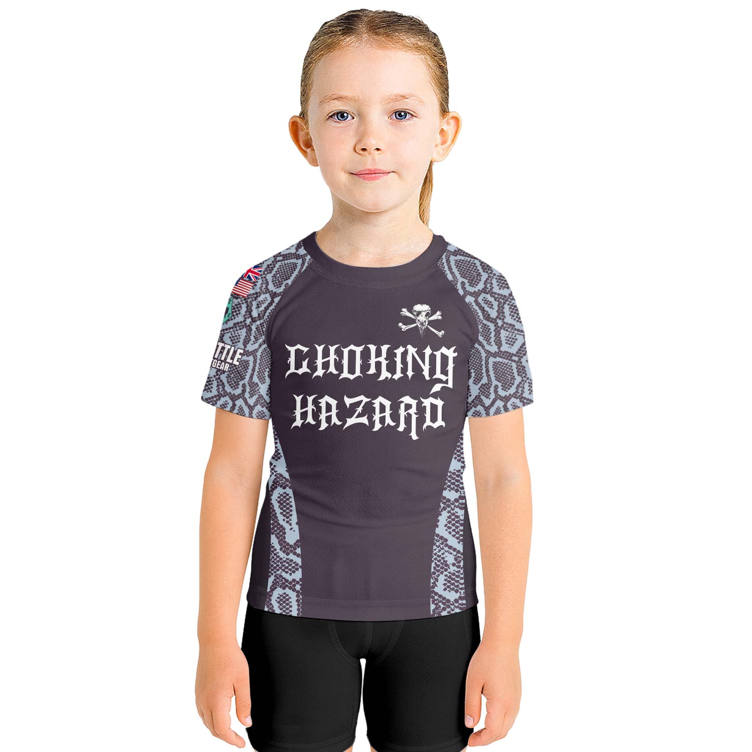 Choking Hazard Kids Rash Guard - BattleFitGear