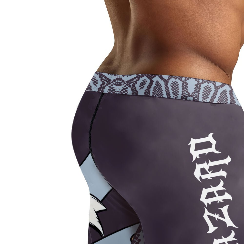 Choking Hazard Men's Compression Leggings - BattleFitGear