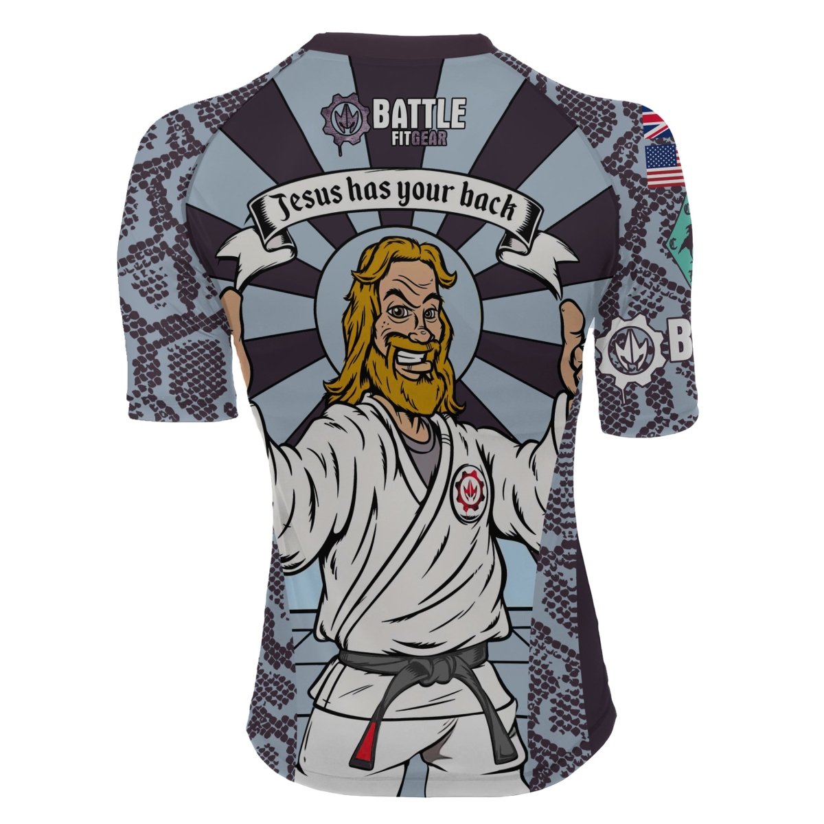 Choking Hazard Women's Short Sleeve Rash Guard - BattleFitGear