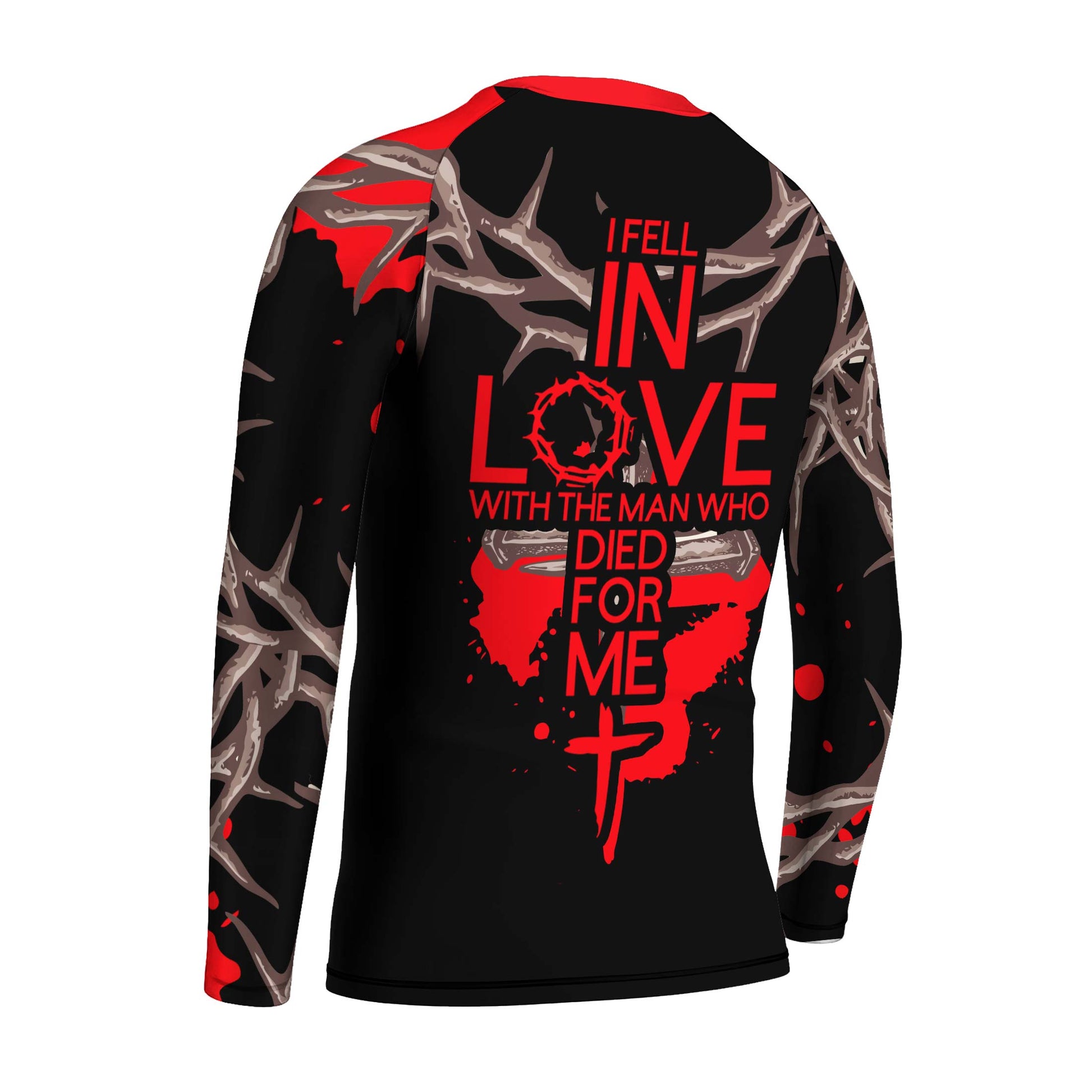 Christ Fell in Love With Human Kids Rash Guard