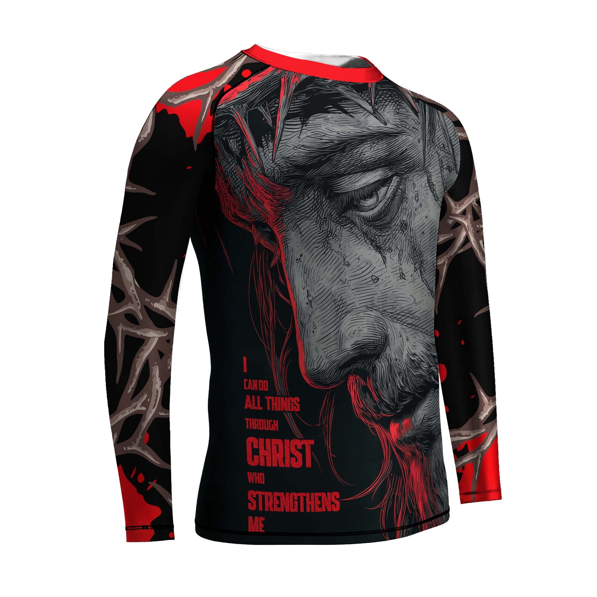 Christ Fell in Love With Human Kids Rash Guard