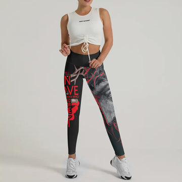 Christ Fell in Love With Human Leggings