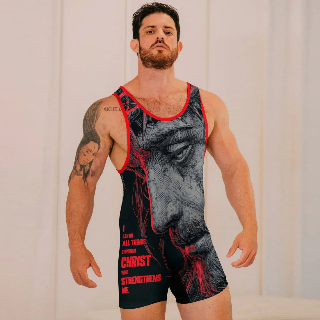 Wrestling Singlets – Christ Fell in Love With Human Design