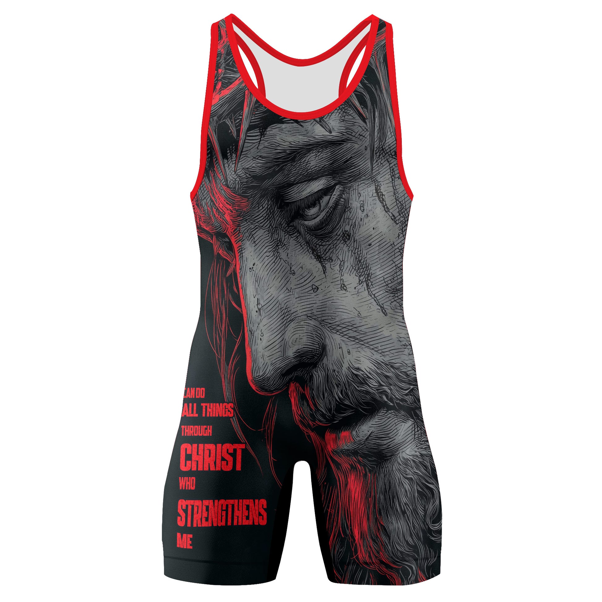 Christ Fell in Love With Human Wrestling Singlets