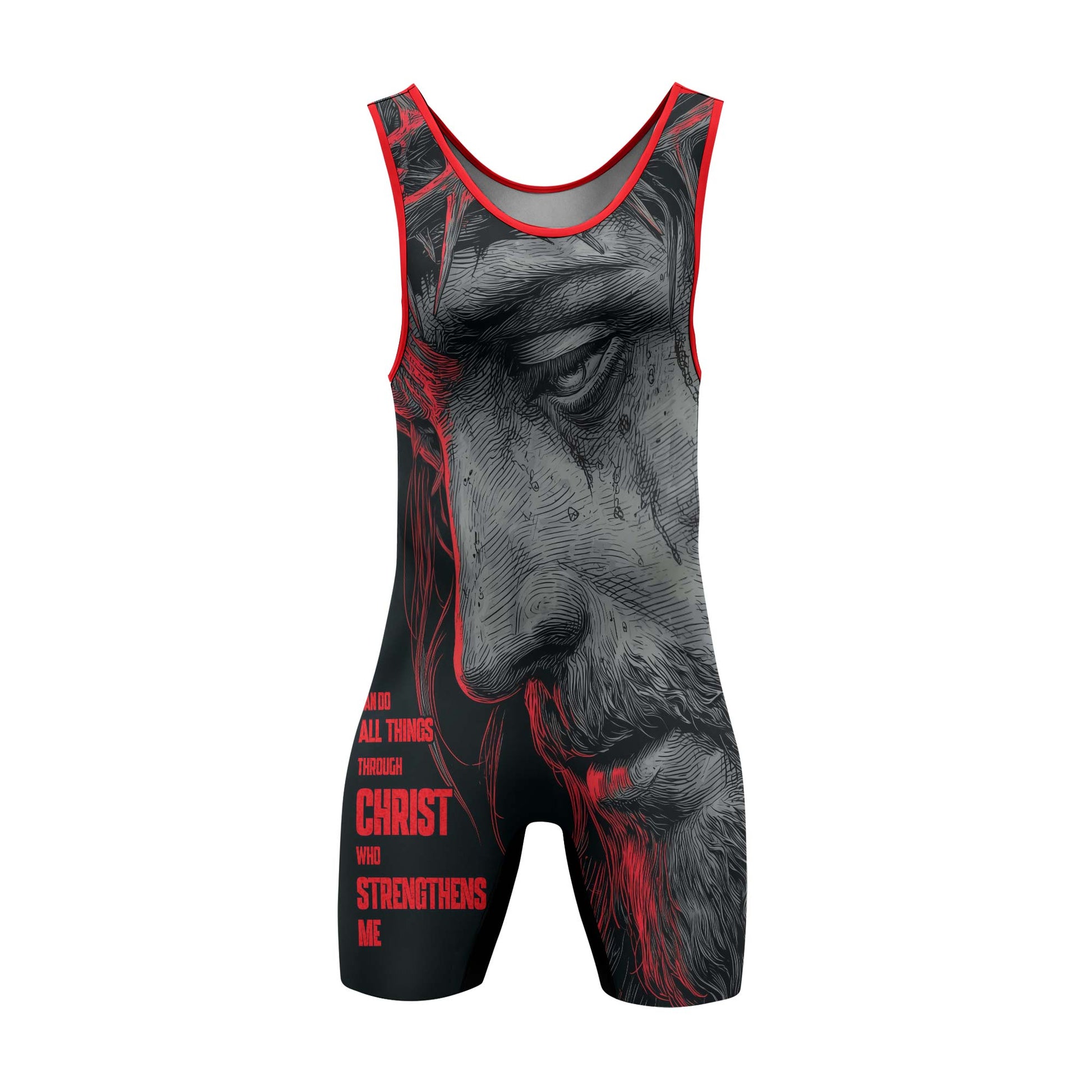 Christ Fell in Love With Human Wrestling Singlets
