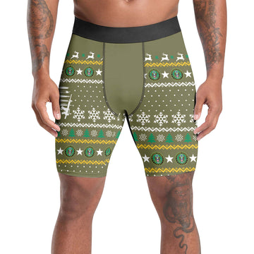 Christmas Army Compression Shorts