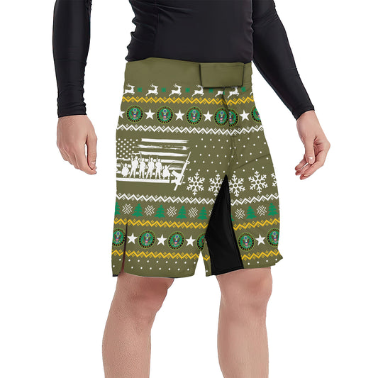 Christmas Army Fight Shorts