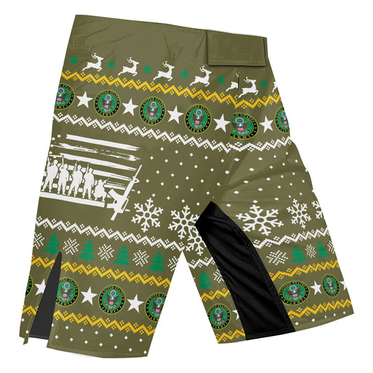 Christmas Army Fight Shorts