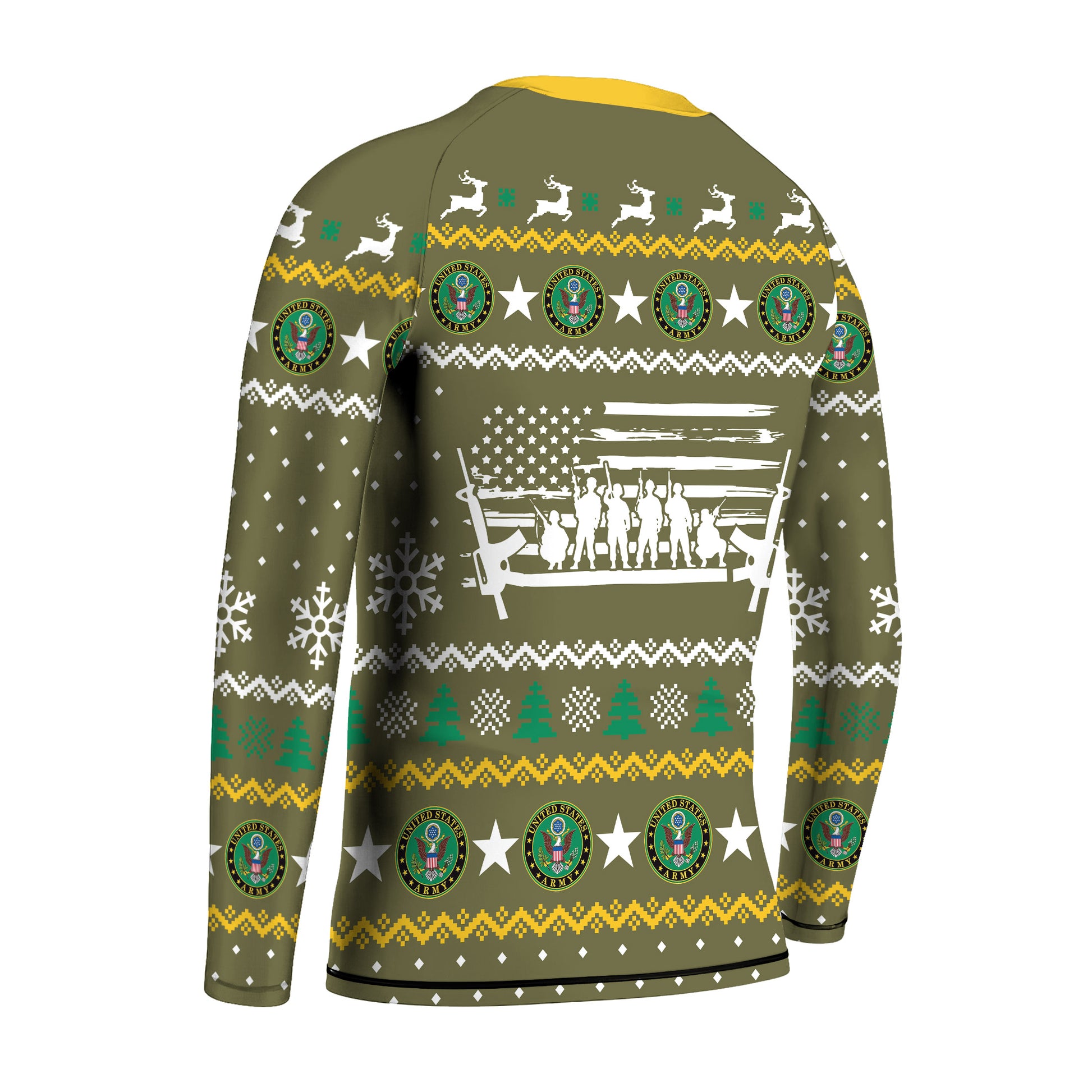 Christmas Army Kids Rash Guard