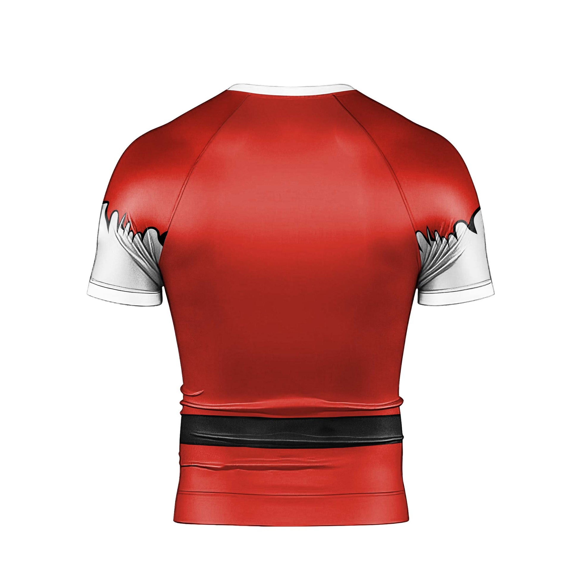 Christmas Santa Jiu Jitsu Men's Short Sleeve Rash Guard