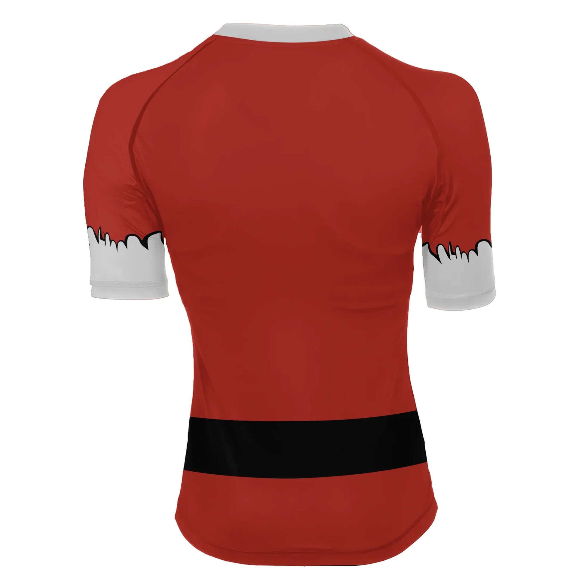 Christmas Santa Jiu Jitsu Women's Short Sleeve Rash Guard